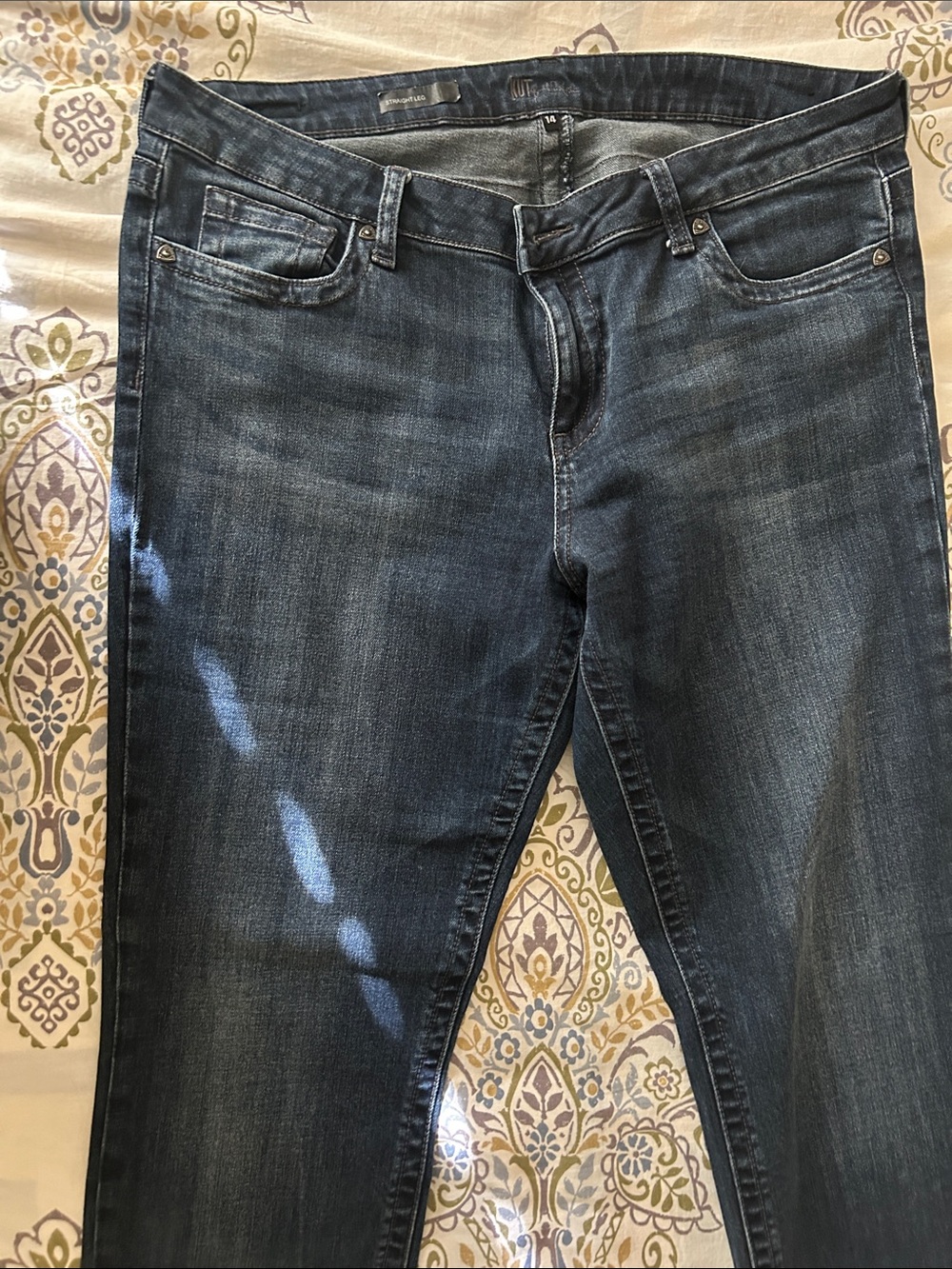 Kut from the Kloth dark blue jeans